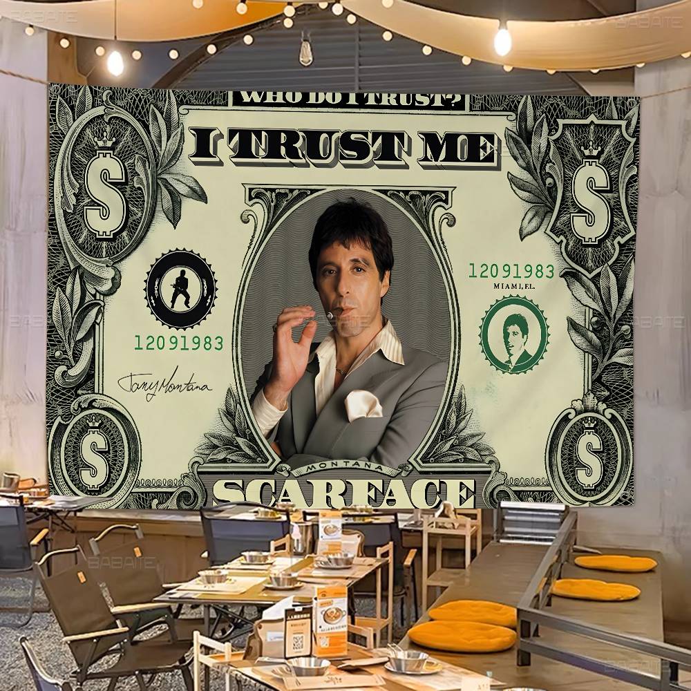 Commercial Printing Companies Usa - Retro S-Scarface Zaawansowane Druki Reklamowe Flaga