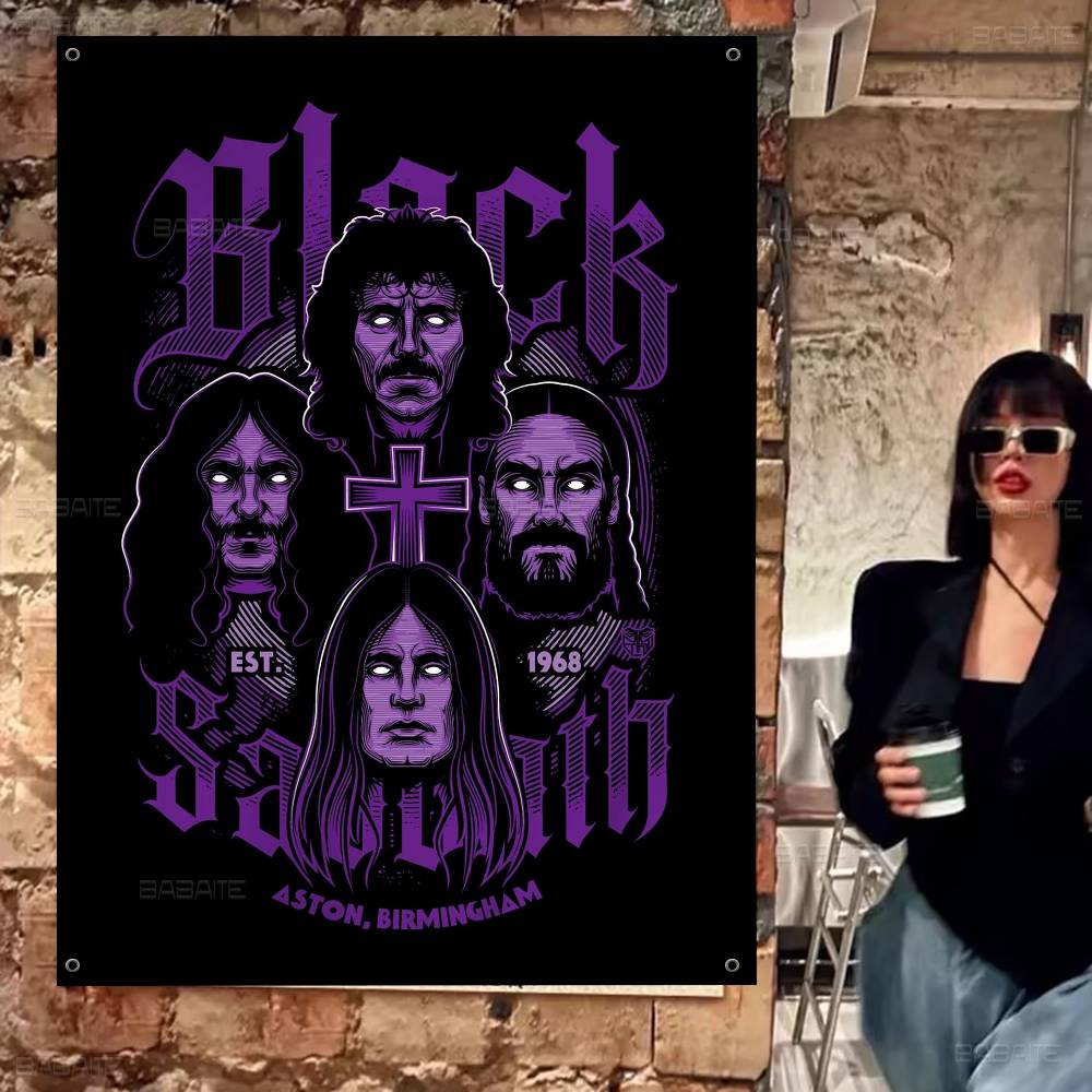 Flaga reklamowa Black Sabbath  – Commercial Printing Companies Usa recenzja i cena