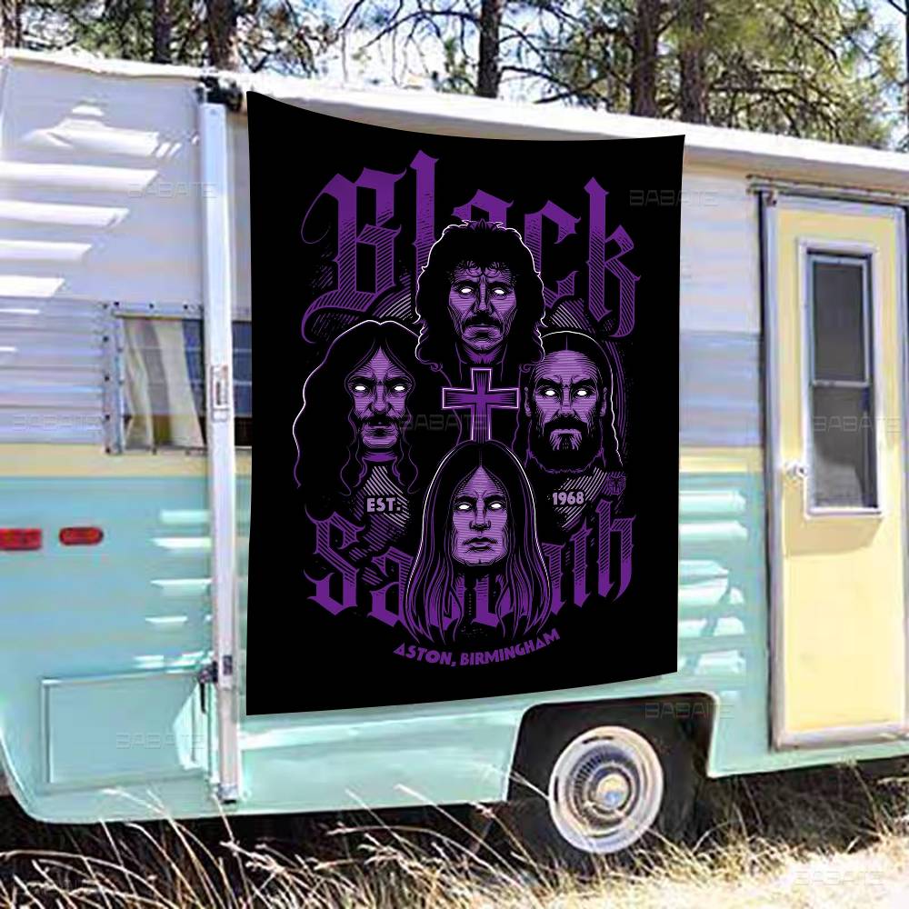 Flaga reklamowa Black Sabbath  – Commercial Printing Companies Usa recenzja i cena