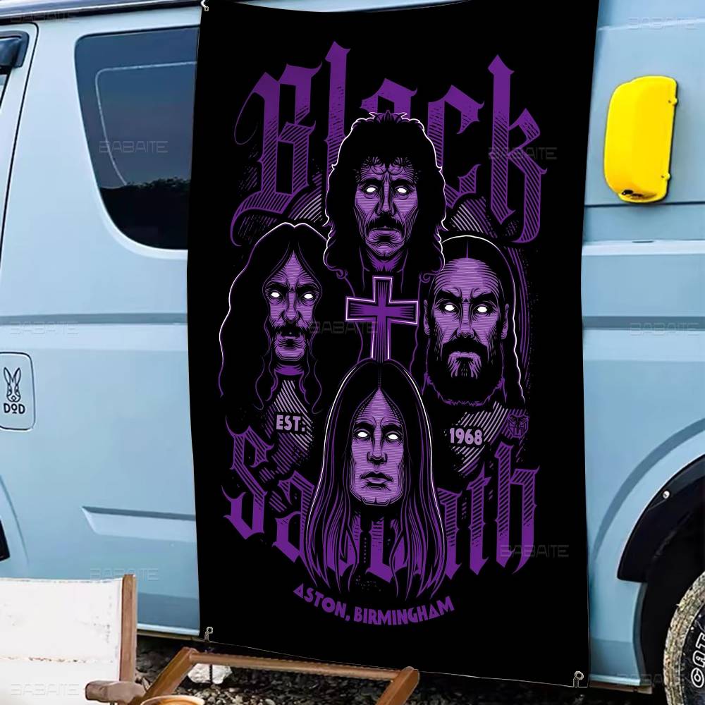 Flaga reklamowa Black Sabbath  – Commercial Printing Companies Usa recenzja i cena