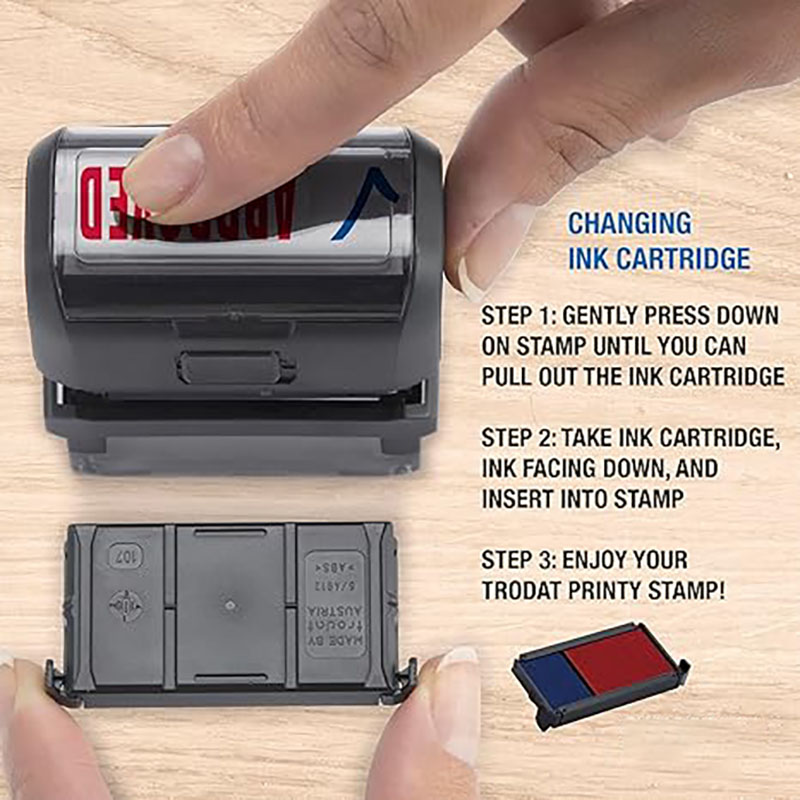 Stempel samotuszujący z własny – Commercial Printing Press recenzja i cena