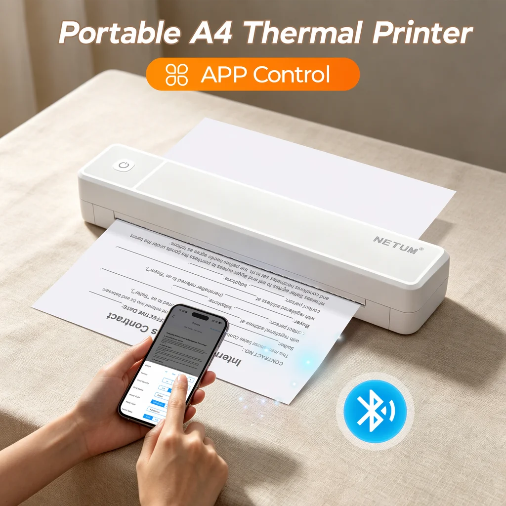 Mini drukarka termiczna A4, ob – Commercial Printing Press recenzja i cena