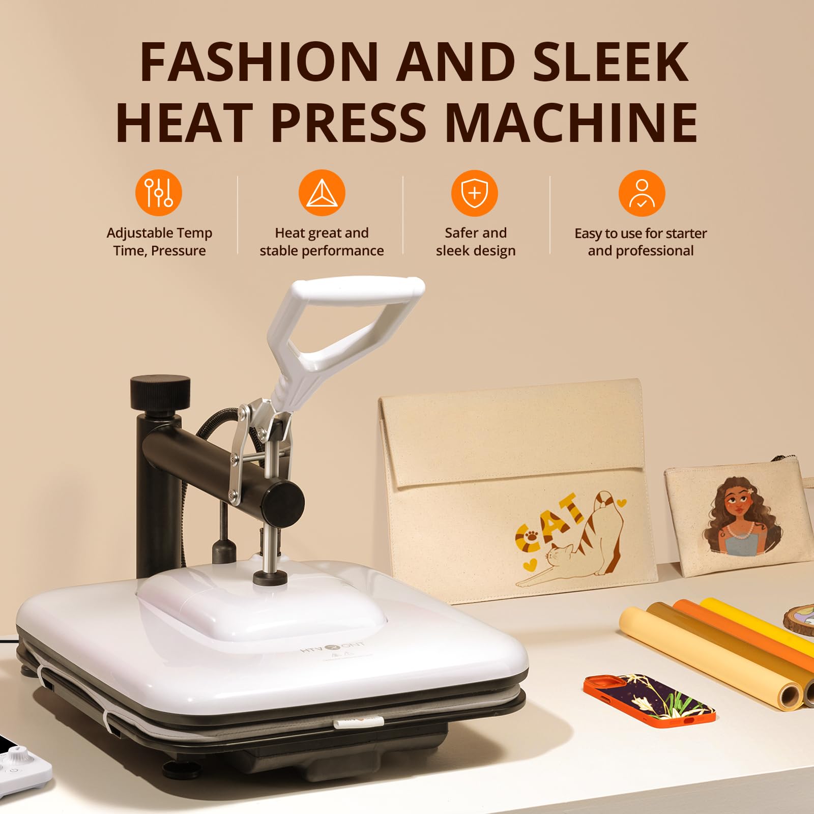 Prasa termotransferowa HTVRONT – Commercial Printing Press recenzja i cena